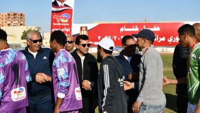 وزير الشباب والرياضة ومحافظا "الوادي الجديد" و"مطروح" يشهدون نهائي دوري مراكز الشباب باستاد الوادي الجديد