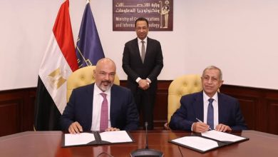 هندي يشهد توقيع شراكة استراتيجية بين الأكاديمية العربية للعلوم والتكنولوجيا والنقل البحري وشركة إي آند مصر لإنشاء مختبرات متطورة للاتصالات السلكية واللاسلكية