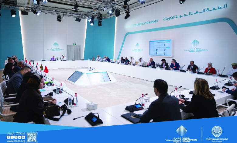 المنظمة العربية للتنمية الإدارية تعقد الاجتماع الوزاري المغلق ضمن فعاليات القمة العالمية للحكومات