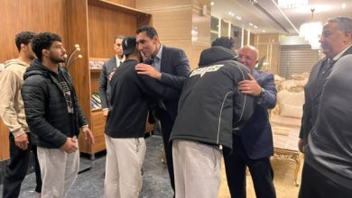نبيل يستقبل المنتخب الوطني للمصارعة الرومانية عقب انتهاء بطولة التصنيف العالمي بكرواتيا.. وتتويج مصطفي حسين بالميدالية الذهبية