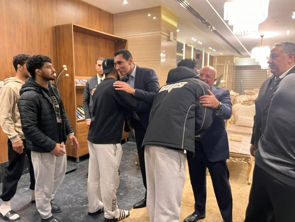 نبيل يستقبل المنتخب الوطني للمصارعة الرومانية عقب انتهاء بطولة التصنيف العالمي بكرواتيا.. وتتويج مصطفي حسين بالميدالية الذهبية