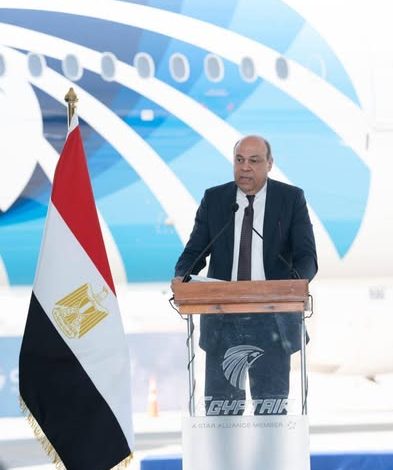 مصر للطيران تحتفل بانضمام أول طائرة من طراز الإيرباص A350-900 لأسطول الناقل الوطني ضمن أكبر خطة تحديث للأسطول في تاريخها
