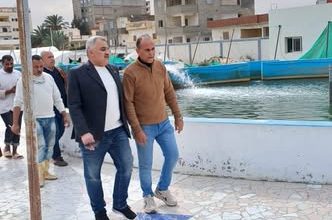 المدير التنفيذي لجهاز حماية وتنمية البحيرات يتفقد المفرخ السمكي بالكيلو 21 ويوجّه بتطوير المعامل وتعظيم إنتاج الدنيس والقاروص