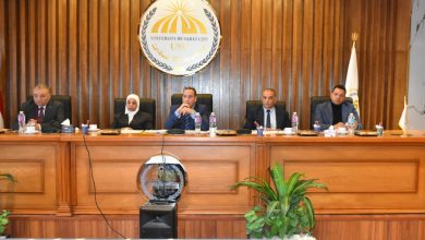 جامعة مدينة السادات تطلق المناقشات المستديرة التاسعة لرجال الأعمال لتأهيل الطلاب والخريجين لسوق العمل في ظل التحول الرقمي والذكاء الاصطناعي