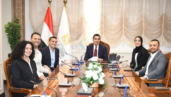نبيل يلتقي لجنة اللاعبين باللجنة الأولمبية المصرية لبحث دعم الأبطال والاستعدادات المقبلة