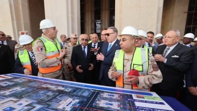 وزير العدل ورئيس المحكمة الدستورية العليا ورؤساء الجهات والهيئات القضائية يتفقدون مدينة العدالة بالعاصمة الجديدة