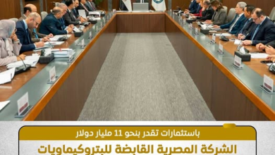 الشركة القابضة للبتروكيماويات تستهدف مشروعات لتوطين الصناعة وتعزيز الإنتاج المحلي