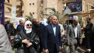 محافظ القاهرة يزور جمعية ” الباقيات الصالحات”لتقديم التهنئة لنزلاء الجمعية من كبار السن بعيد الفطر المبارك
