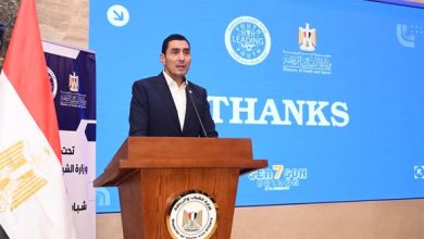 نبيل يتفقد المعسكر الدولي للشباب "معسكر القرش" بالإسماعيلية