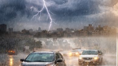 الأرصاد: أمطار ورياح نشطة في توقعات طقس الأربعاء بعدة محافظات