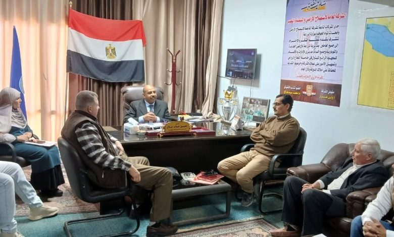 طوارئ مديرية الزراعة بالنوبارية تشدد بالحفاظ على الرقعة الزراعية