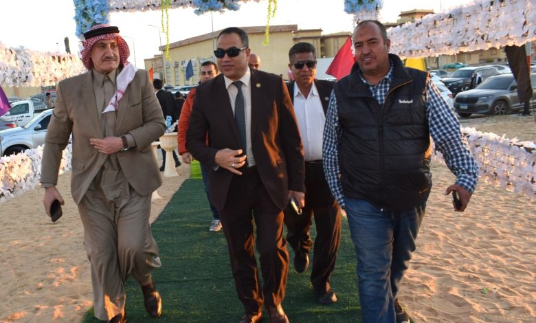 رئيس جامعة العريش يشارك في الإفطار السنوي لقبيلة الرميلات برفح الجديدة