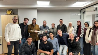 نائب رئيس جامعة عين شمس للدراسات العليا والبحوث تستقبل نائب رئيس جامعة الغارف2