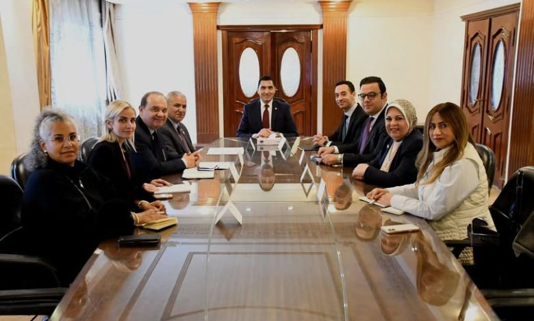 وزير الشباب والرياضة يلتقي الممثل الإقليمي لمنظمة الأغذية والزراعة