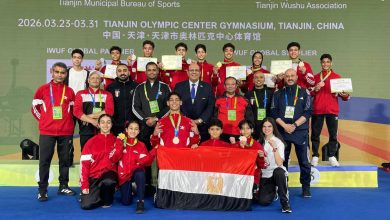وزير الشباب يهنئ بعثة مصر للووشو كونغ فو بعد تحقيق 10 ميداليات في بطولة العالم بالصين