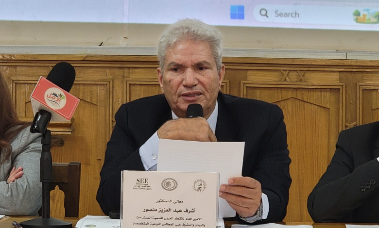 د. محمد علي بدوي، أستاذ الأراضي بمركز البحوث الزراعية ورئيس مجلس تمكين أبحاث الأراضي والمياه بالاتحاد العربي للتنمية المستدامة والبيئة