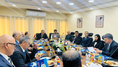 المركز القومي لدراسات الشرق الأوسط يستقبل وفد من أكاديمية الدراسات الاستراتيجية والدفاعية العُمانية