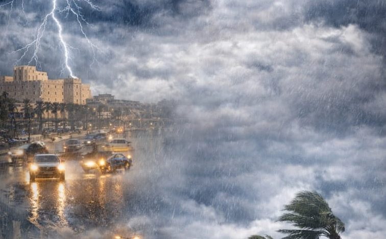 الأرصاد تحذر: أمطار رعدية غزيرة ورياح نشطة تضرب عدة مناطق.. والقاهرة على موعد مع التقلبات