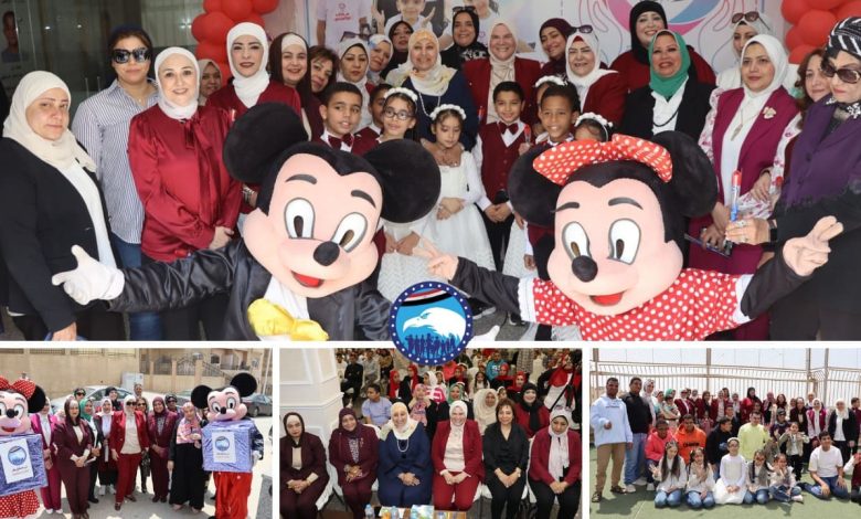 احتفالية عيد اليتيم لأمانة المرأة بالقاهرة حزب مستقبل وطن بمؤسسة السندس للأيتام ذوى الاحتياجات الخاصة