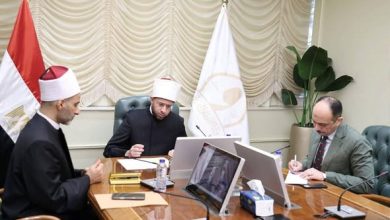 الأزهري يجتمع بمديري المديريات الحدودية عبر تقنية الاتصال المرئي لمتابعة العمل الدعوي والمجتمعي