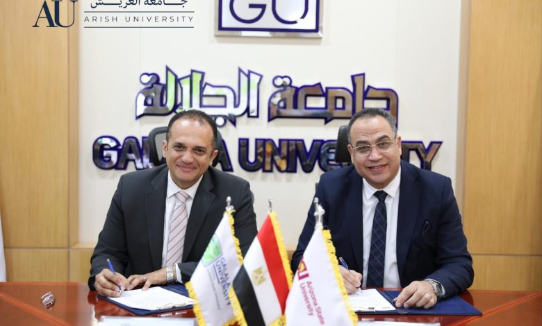 تفقد المجمع الطبي بجامعة الجلالة يدعم شراكة استراتيجية مع جامعة العريش لتطوير التعليم الطبي