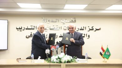 بروتوكول تعاون مشترك بين هيئة قضايا الدولة والمحكمة العربية للتحكيم في مجالات التدريب والاستشارات القانونية والأبحاث