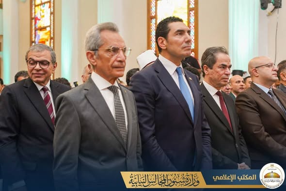 حنا يشارك في احتفالية الطائفة الإنجيلية بعيد القيامة المجيد
