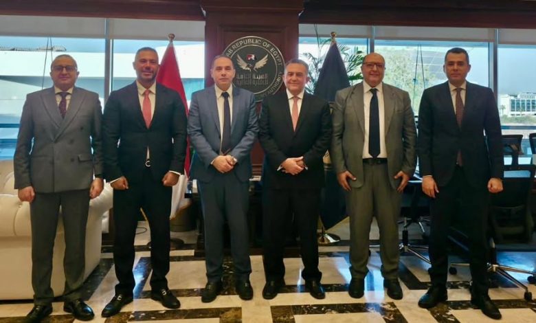 رئيس الرقابة المالية يستقبل الرئيس الجديد للبورصة المصرية