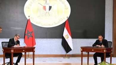رئيسا حكومة مصر والمغرب يشهدان توقيع عددٍ من الوثائق لدعم وتعزيز العلاقات الثنائية بين البلدين