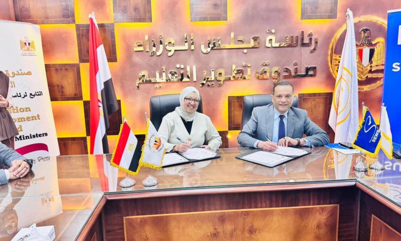 رشا شرف نعمل على ربط التعليم بالصناعة لإعداد كوادر مؤهلة لسوق العمل