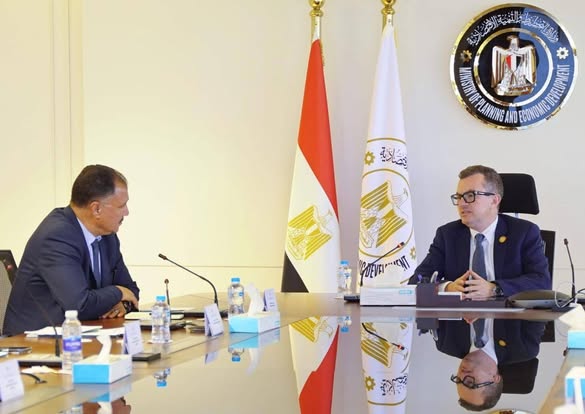 وزير التخطيط يبحث مع مدير المكتب الإقليمي للبنك الإسلامي للتنمية بالقاهرة سبل التعاون المستقبلي