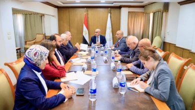 وزير التربية والتعليم يبحث مع وفد بنك التعمير الألماني سبل تعزيز التعاون