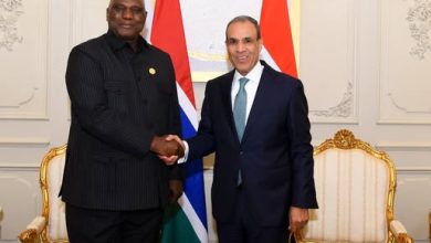 وزير الخارجية يبحث مع نظيره الجامبي تعزيز التعاون الثنائي وتكثيف التنسيق المشترك