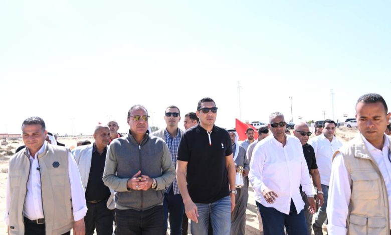 وزير الشباب والرياضة يتفقد مركز شباب الشهداء بمحافظة شمال سيناء ويوجه بسرعة التنفيذ
