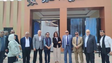 وزيرة الثقافة تتفقد مسرح وسيرك 15 مايو تمهيدًا لافتتاحه الشهر المقبل