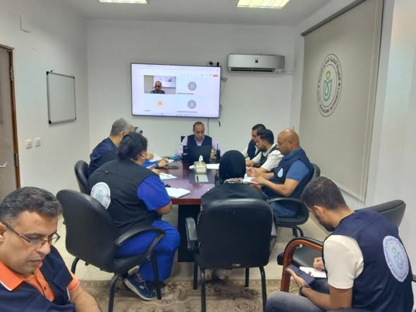 ▪︎هيئة الرعاية الصحية: استمرار انعقاد غرف الأزمات والطوارئ على مدار الساعة بجميع محافظات التأمين الصحي الشامل لضمان سرعة الاستجابة والتعامل الفوري مع أي طارئ