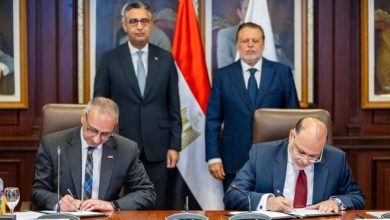 "عبد الله" و"فاروق" يشهدان توقيع بروتوكول تعاون مشترك يتيح للقطاع المصرفي الاستعلام الإلكتروني المجمع عن بيانات منظومة السجل التجاري