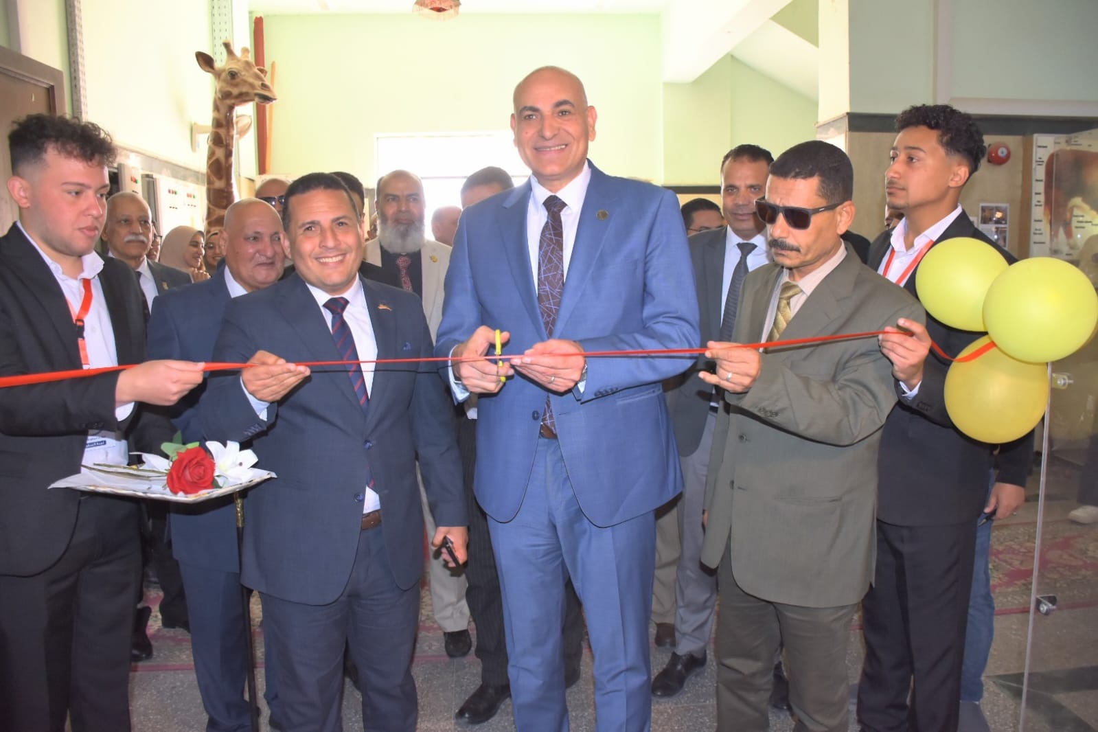 عبد الباري يشهد المؤتمر الطلابي الثامن للطب البيطري ويؤكد: الابتكار ركيزة استدامة الثروة الحيوانية