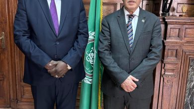 السفير محند لعجوزي يستقبل سفير جمهورية جنوب السودان بالقاهرة لبحث تعزيز التعاون بين الجانبين