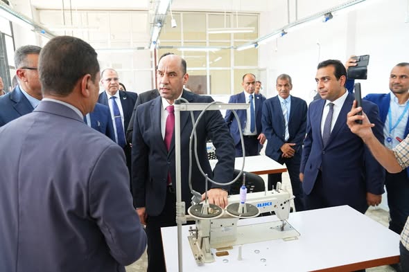 وزير العمل: "نحن أمام قلعة تدريبية حقيقية.. ونصيحتي للشباب "اتدرب.. نمّي مهاراتك.. واشتغل"