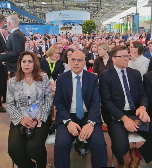 د. منال عوض تشارك في افتتاح فعاليات معرض ومؤتمر IFAT Munich 2026 بمدينة ميونيخ الألمانية