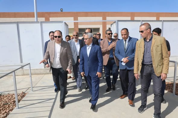 رئيس هيئة تنمية الصعيد يلتقي بمحافظ بني سويف لبحث سبل التعاون المشترك وتفقد عدد من المشروعات التنموية بالمحافظة
