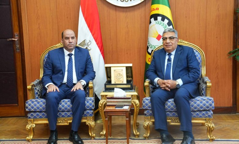 محافظ الدقهلية يستقبل وزير العمل لتعزيز التعاون في ملفات التشغيل والتدريب وتشجيع الاستثمار