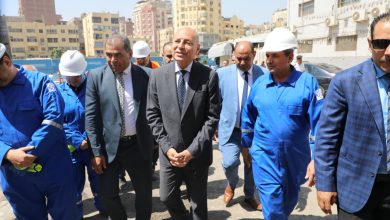 محافظ القاهرة بجولة تقدية للشركة المصرية للحوم والدواجن والتوريدات الغذائية