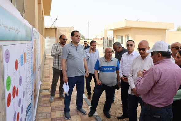 نائب وزيرة الإسكان يتابع مشروعات مياه الشرب والصرف الصحي بالمنيا