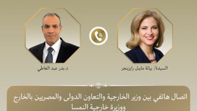 وزير الخارجية يبحث مع نظيرته النمساوية مستجدات الأوضاع في المنطقة