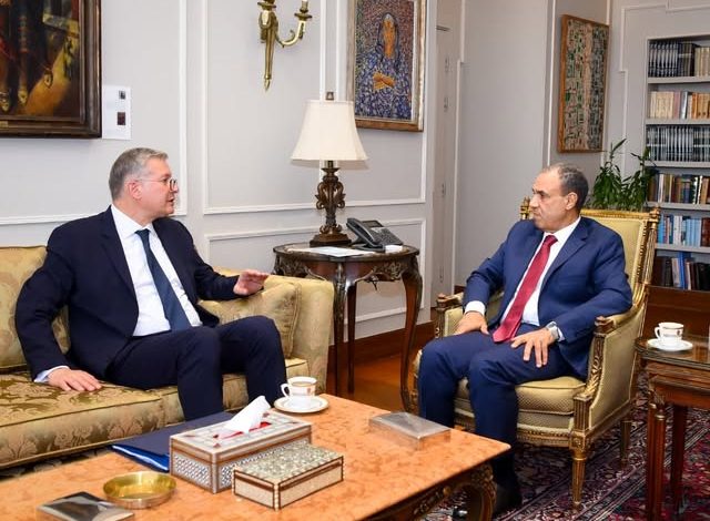 وزير الخارجية يستقبل وزير البترول والثروة المعدنية