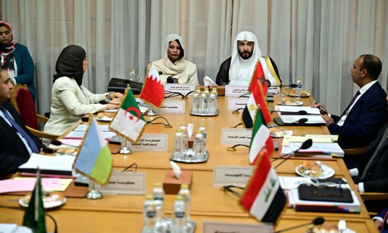 اجتماع مجلس وزراء العدل العرب