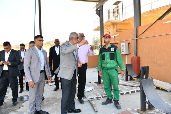 جمبلاط يتابع تشغيل أحد خطوط الإنتاج الحيوية بسواعد الكوادر الفنية بشركة أبو زعبل للكيماويات المتخصصة دون الاستعانة بخبرات أجنبية