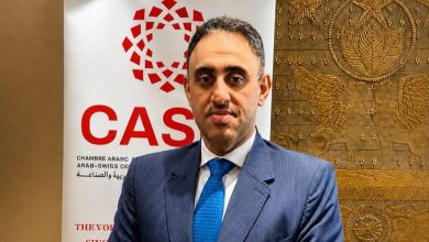 السفير الدكتور علي المالكي يشارك في أعمال منتدى الأعمال العربي السويسري - تاجر 2026 بجنيف